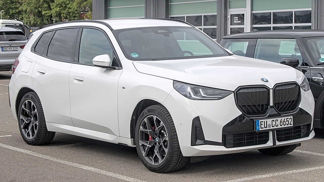 BMW X3 SUV exterior design