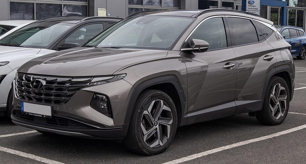 Hyundai Tucson SUV exterior design