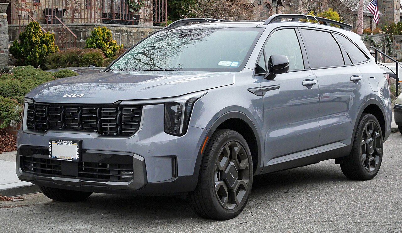 Kia Sorento SUV exterior design