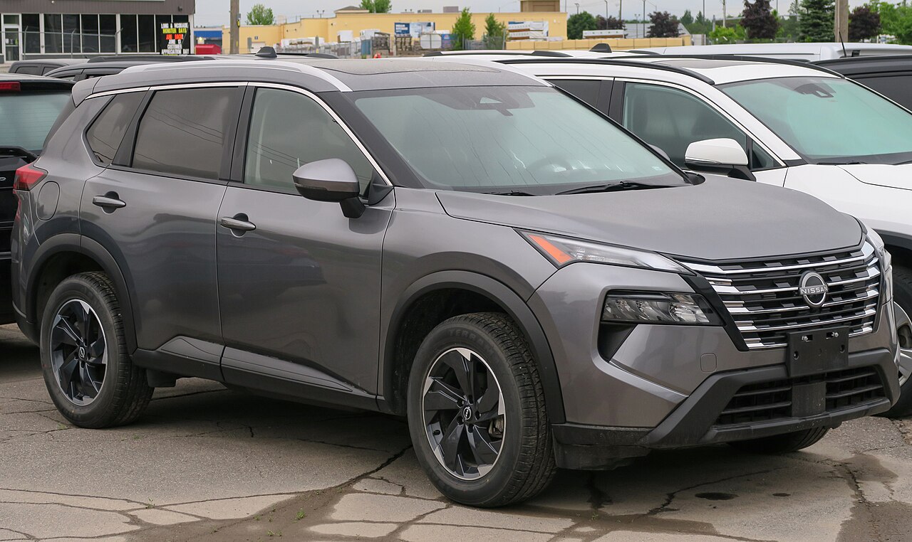 Nissan Rogue SUV exterior design