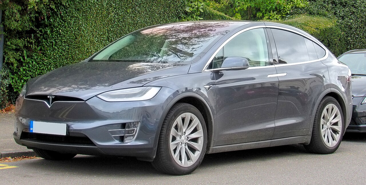 Tesla Model X SUV exterior design